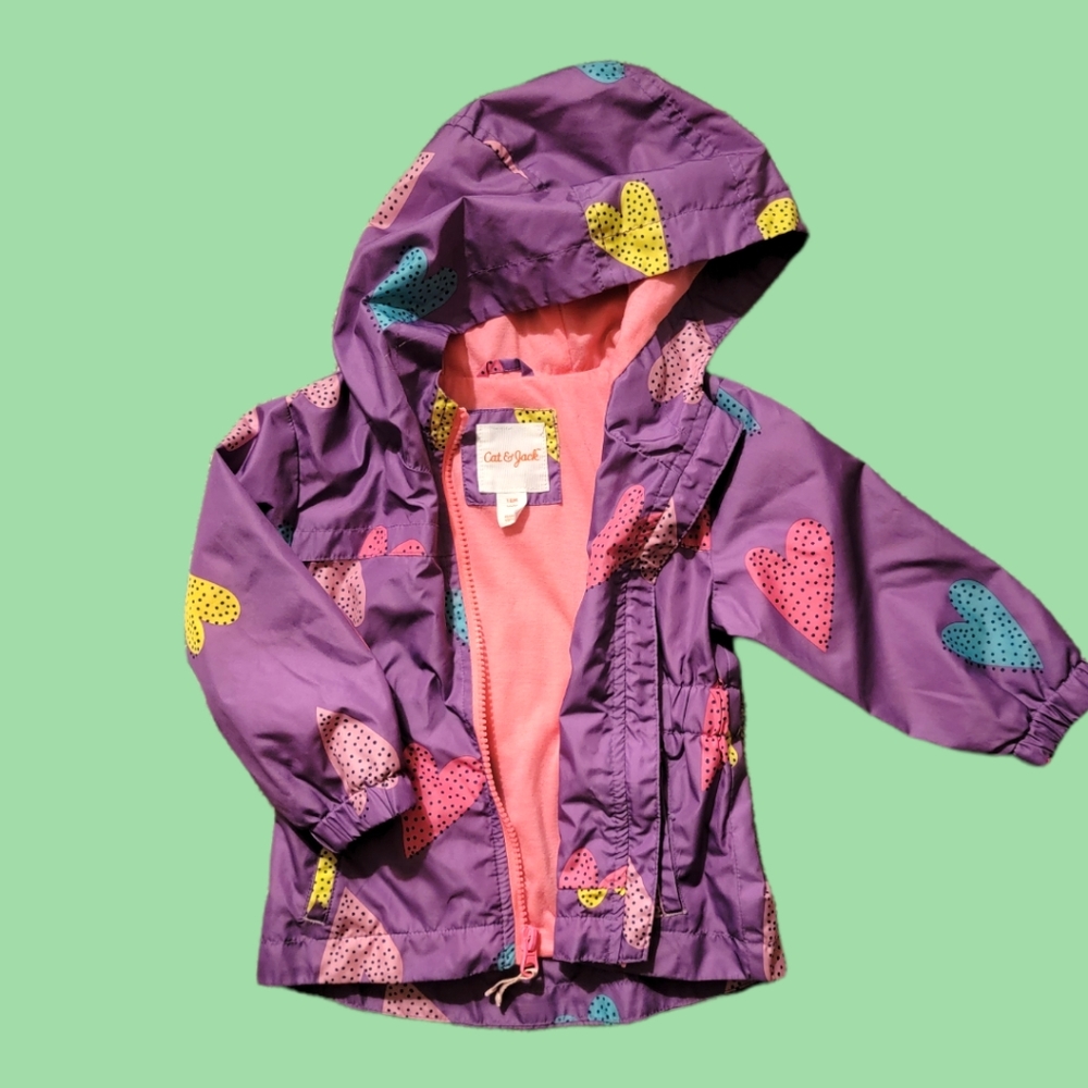 Cat & Jack baby/toddler rain jacket